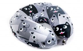 FTS_PIL_408 Подушка для путешествий Все любят котиков Memory Foam Fancy Armor Аксессуары