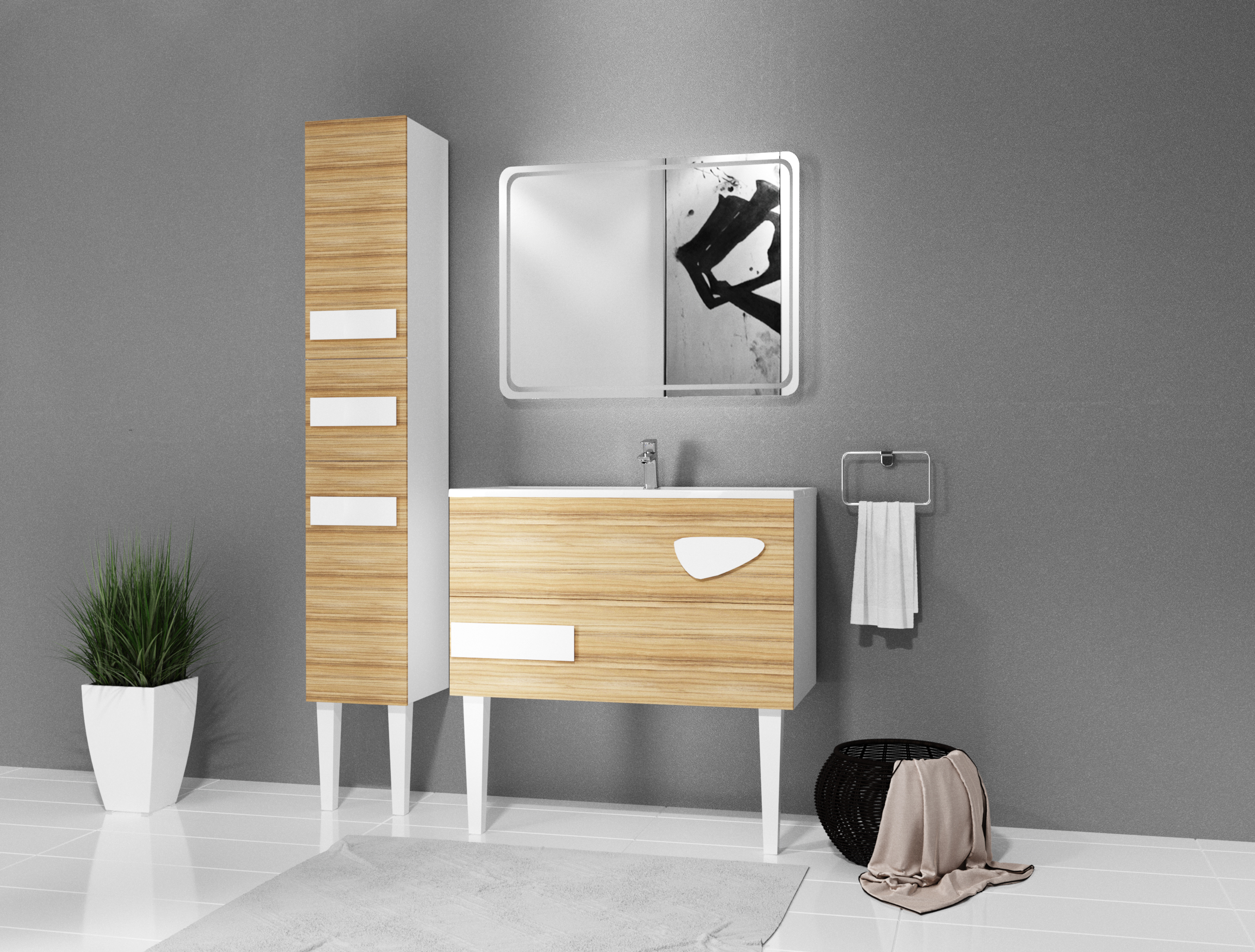 У72594 Зеркало Eco 90 1 Marka Eco