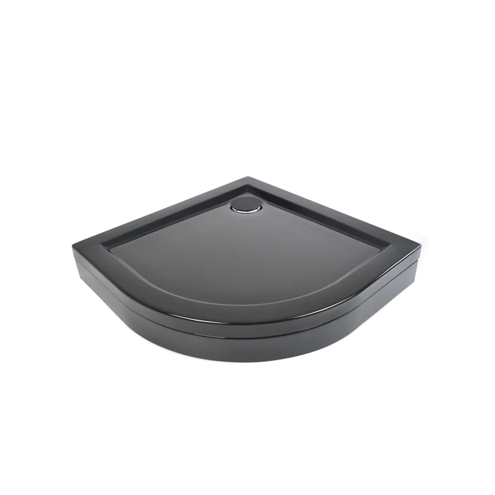 Душевой поддон METAKAM Apart Black угловой 80x80 см с сифоном 89359644 Joy Black STLM-0969215 - Вид №5