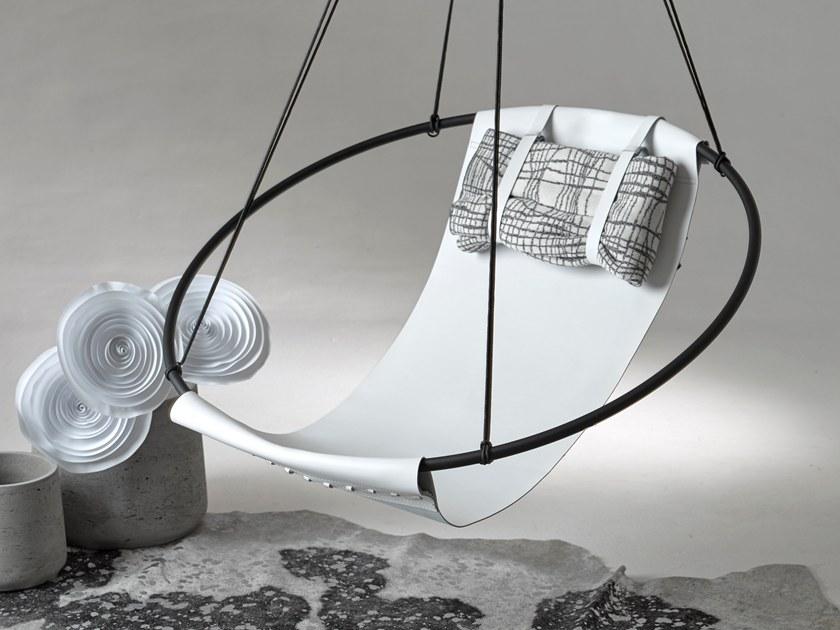 Studio Stirling Подвесное сиденье с 1 сиденьем из кожи sun-id-1407370 - Вид №2