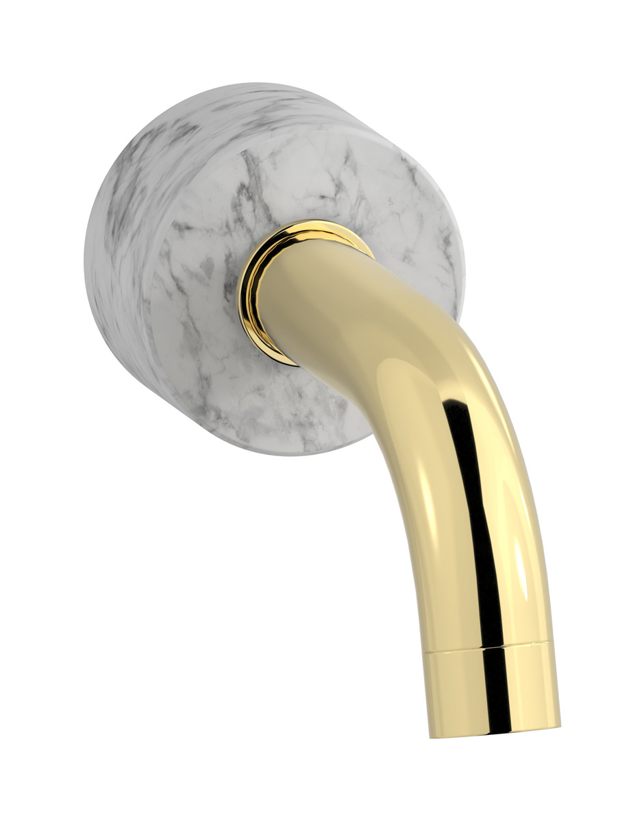 Настенный излив для ванны WE ARE IB mr327ii_1 Pale Gold Marmo