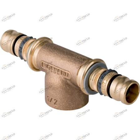 GEBERIT 606.363.00.5 Тройник с внутренней резьбой Geberit Mepla 