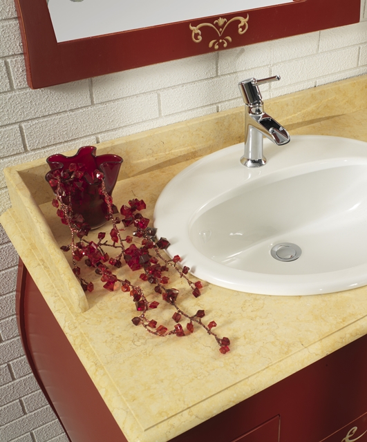 8973 Tifernoit Лакированная и декорированная композиция для ванной комнаты Bagno  - Вид №2