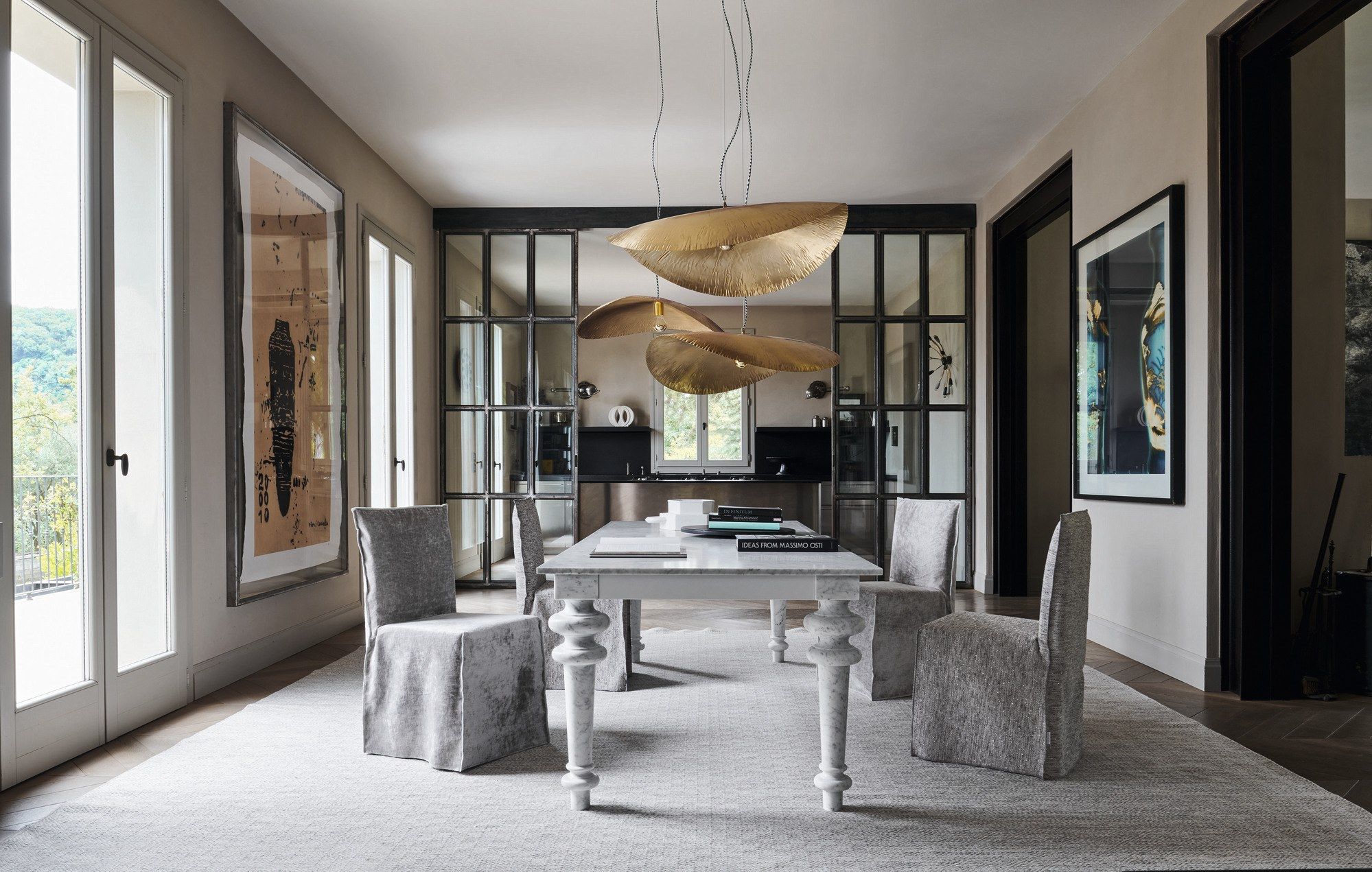 Латунный подвесной светильник In Stock Gervasoni ARCH-00092752 - Вид №5