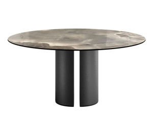 Круглый керамический стол