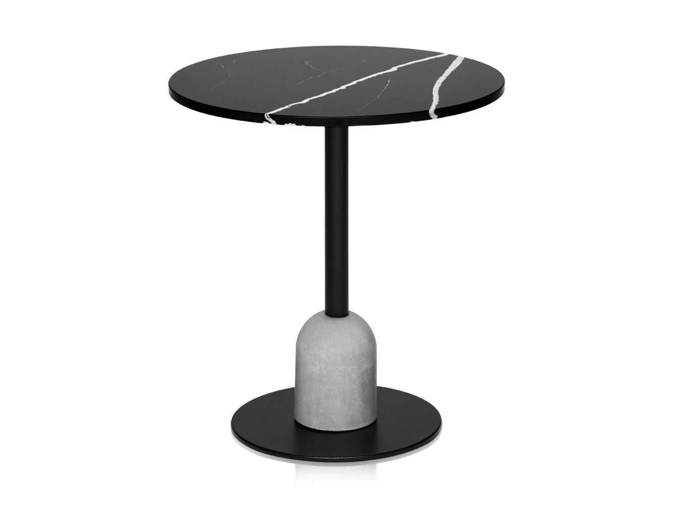 Круглый стол с бетонным основанием Vela Arredamenti Typha ARCH-00028880