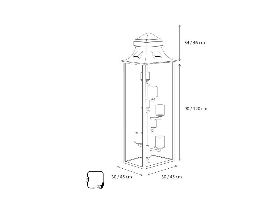 Латунь светодиодный торшер Authentage Lighting Bellefeu ARCH-00135652 - Вид №2