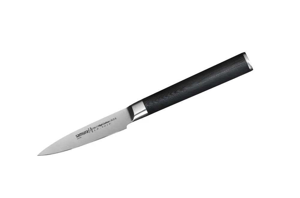 90111023 Нож для овощей Samura Mo-V 9см, SM-0010/K STLM-0866049