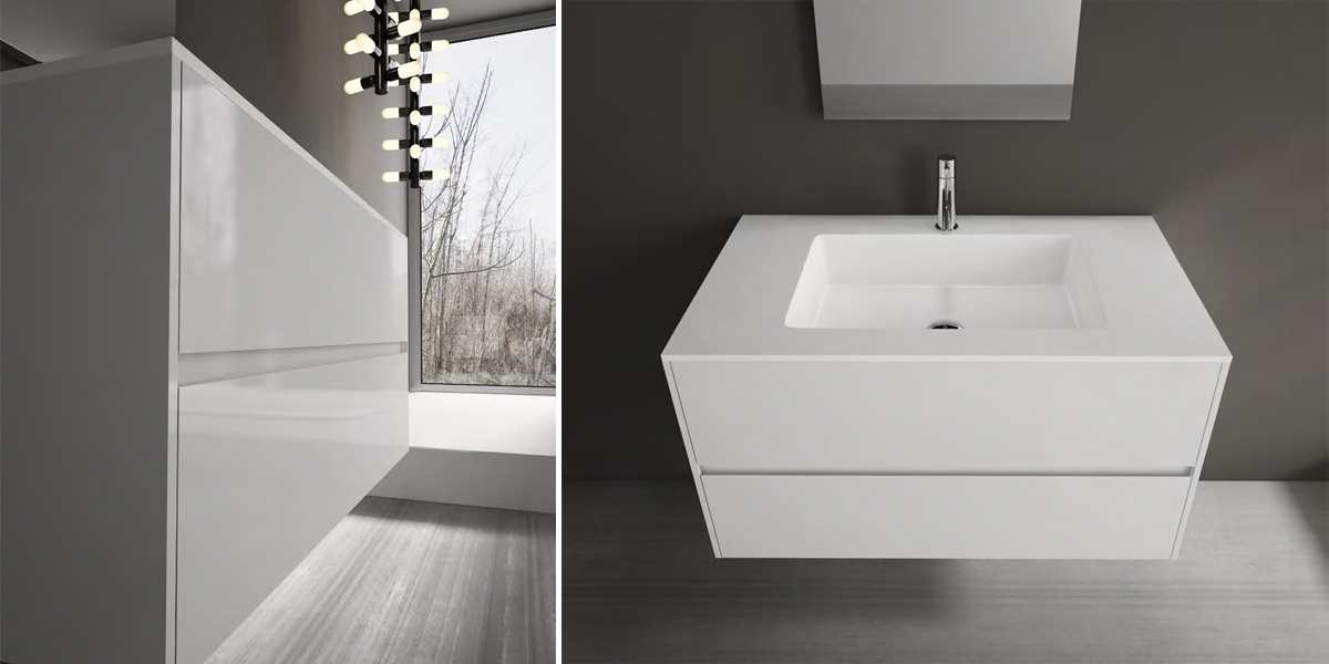 Комплект мебели №7 92,4 см Antonio Lupi PIANA Antoniolupi 7PIANA - Вид №1