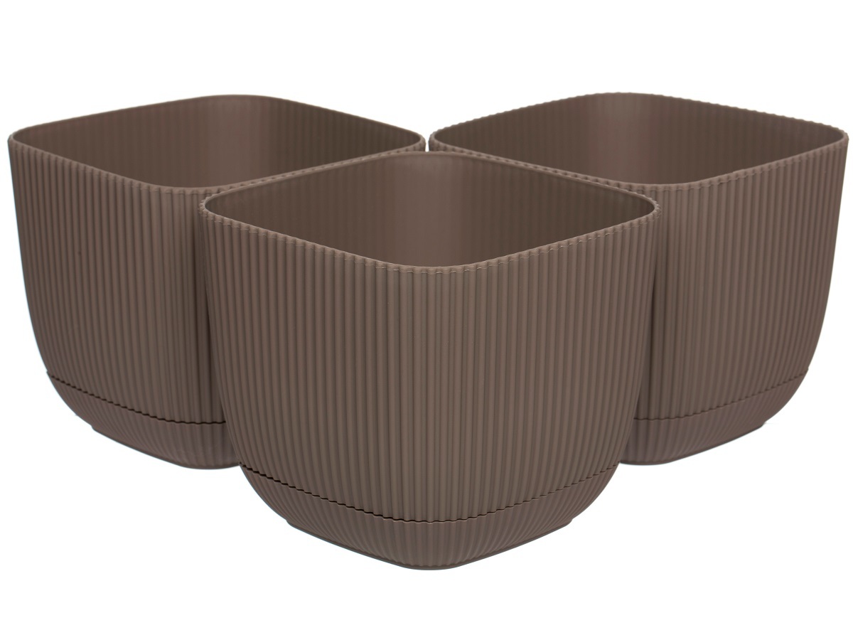 Горшок для цветов Maio 1.8L Brown NAVAKO 16078 - Вид №3