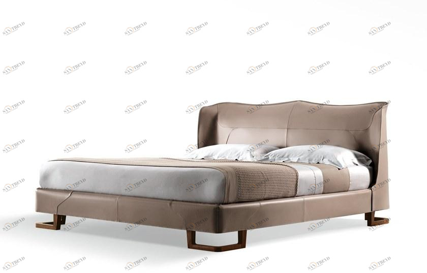 Giorgetti Двуспальная кровать со съемным кожухом Corium sun-id-1397478