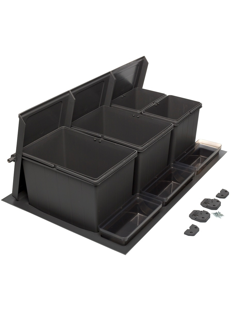 Система сортировки мусора Omega Top 800/36 Anthracite NAVAKO 10122 - Вид №2