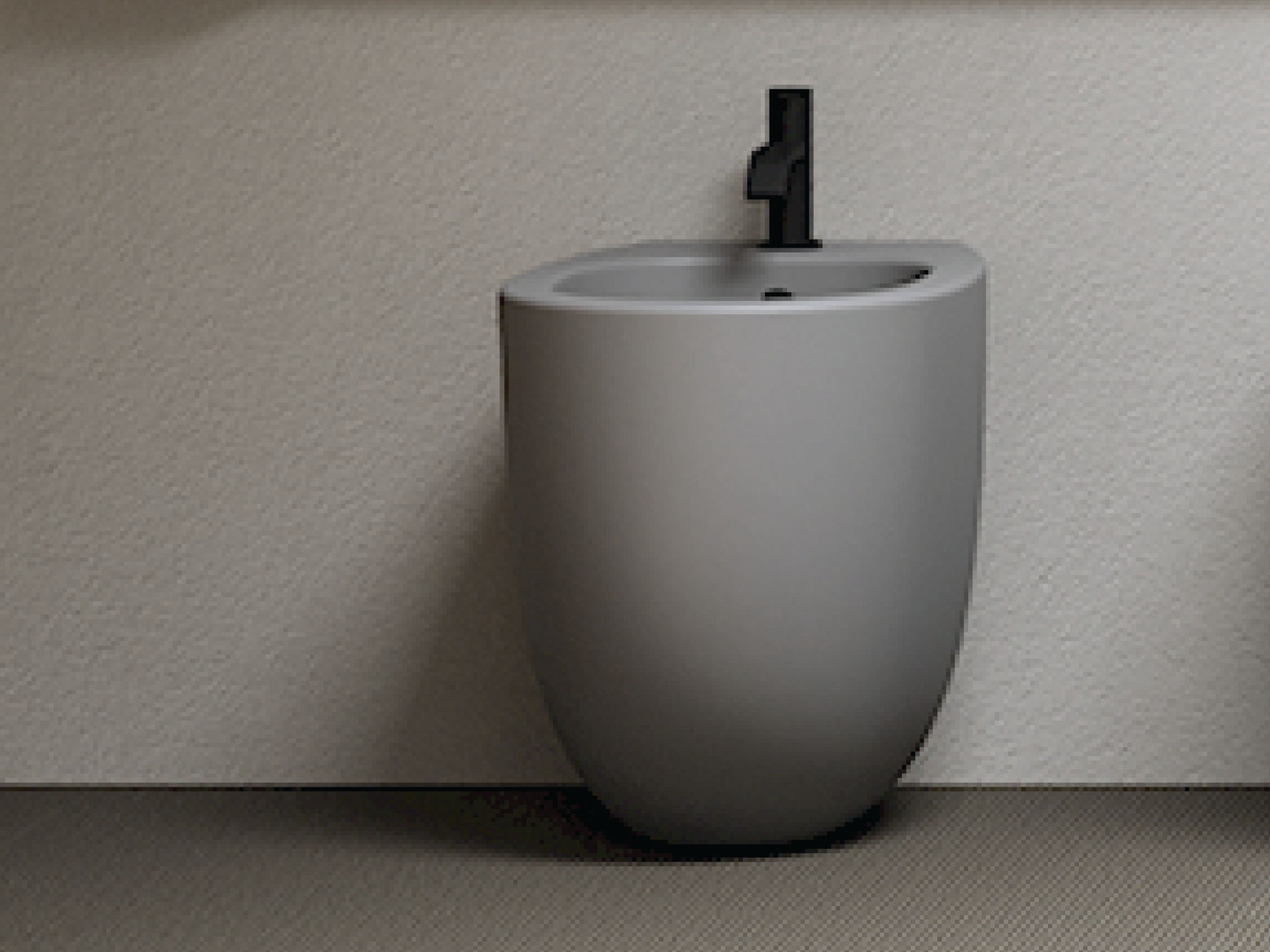 Напольное керамическое биде Nic Milk ARCH-00104727