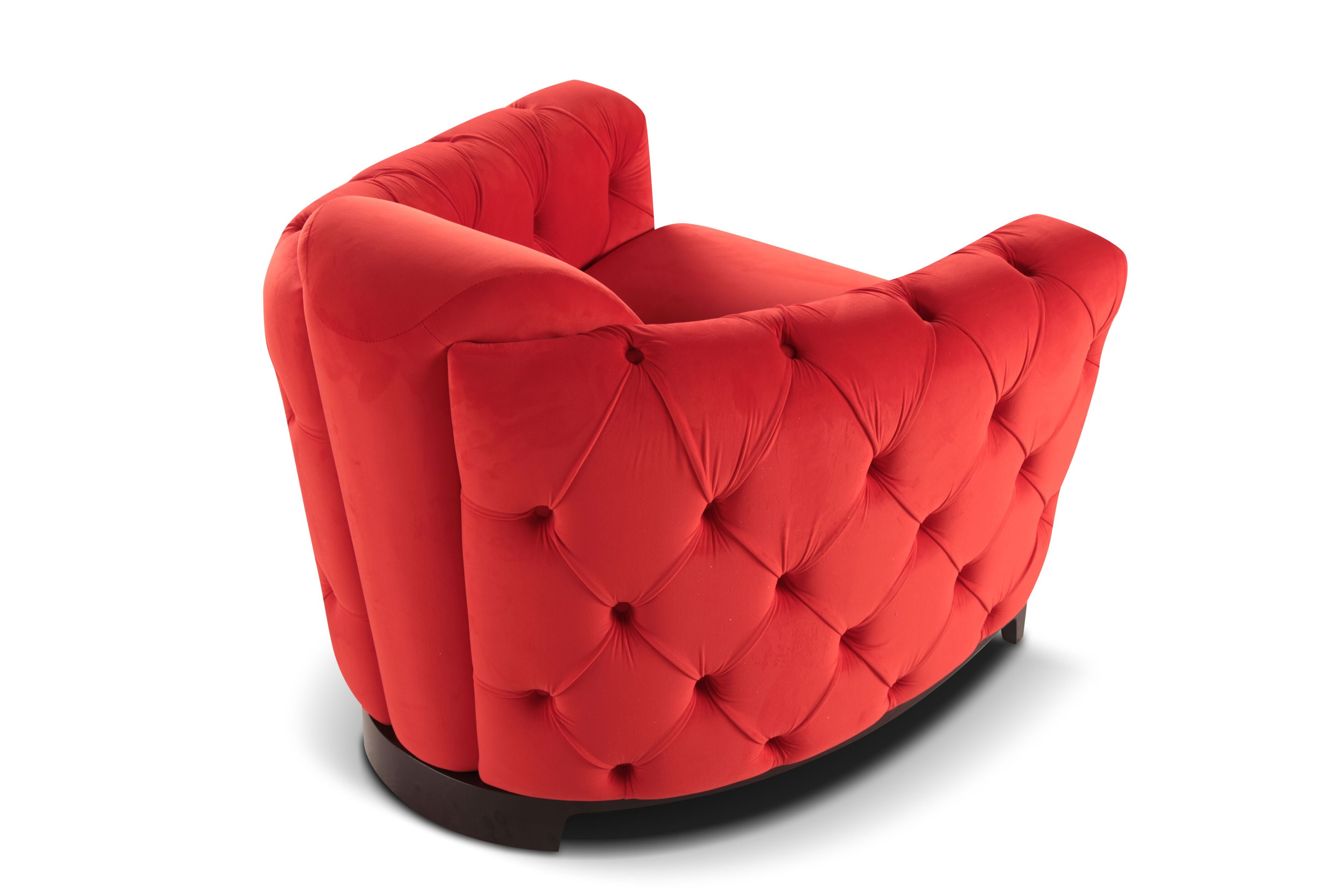 Тканевое кресло с подлокотниками Calia Italia премиум ARCH-00134662 - Вид №1