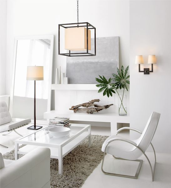 LAAR0305 Квадратный фонарь в клетке ijlbrown  - Вид №1