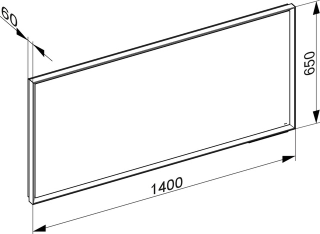 14598172000 Зеркало с подсветкой KEUCO Royal Lumos - Вид №18