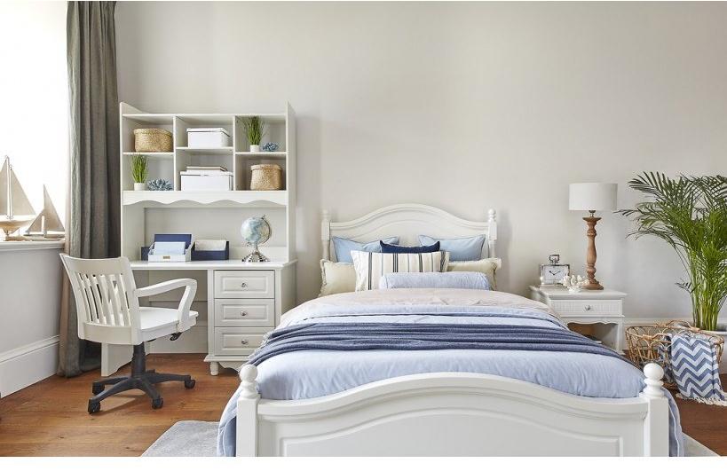 Arrediorg.it® Полуторная односпальная кровать из дерева Princess 810 - Вид №2