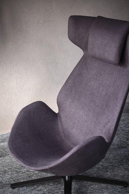 Tacchini 4-спицевое кресло с подголовником Shelter sun-id-1370137 - Вид №5