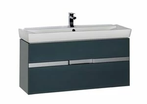 Тумба с раковиной Aquanet Виго 120 сине-серый