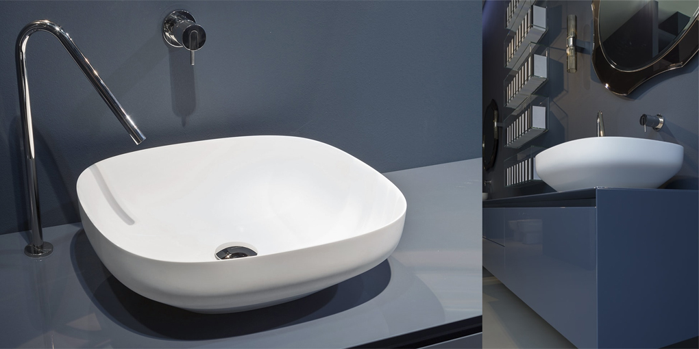 AGO3 Накладная раковина на столешницу  овальная Antoniolupi  - Вид №1