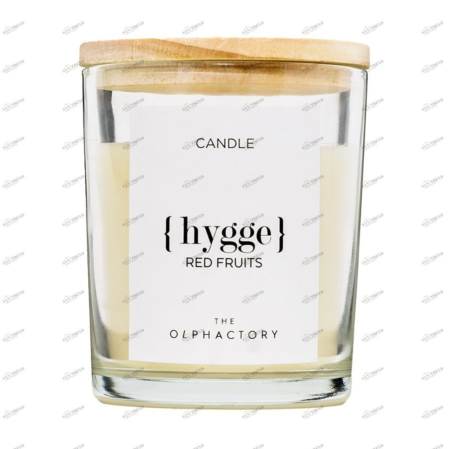 Свеча ароматическая HYGGE - Красные Фрукты, 40 ч Ambientair VV402RRTO