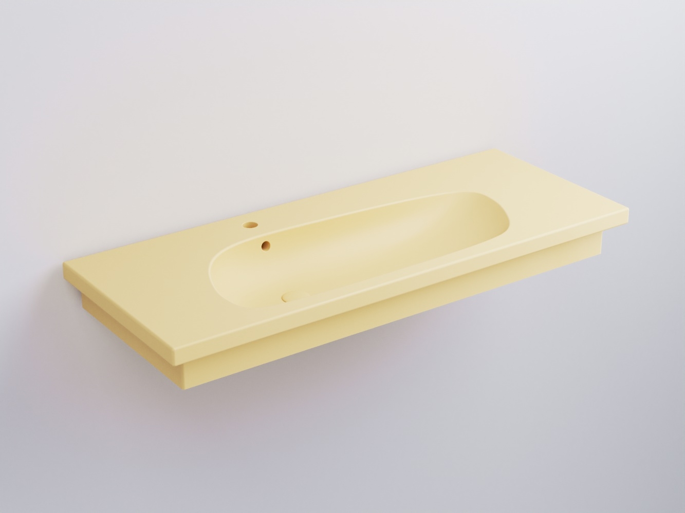 EJLS120-CN Раковина подвесная на стену Enjoy 120 cielo Enjoy + Amedeo Ceramica Cielo