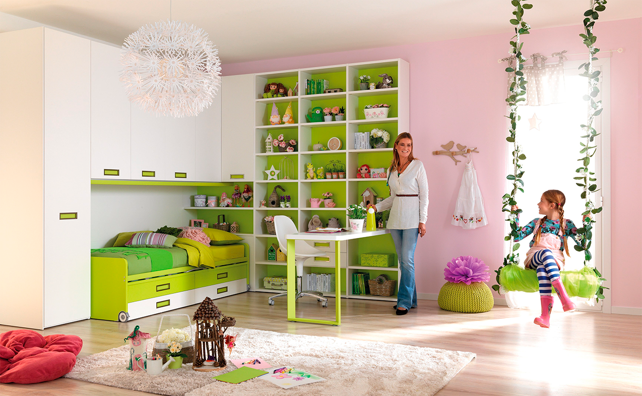 Детская из модулей  MORETTI  COMPACT KC402 