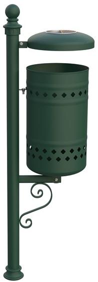 Lazzari Урна для мусора из металла для улицы sun-id-1513918 - Вид №1