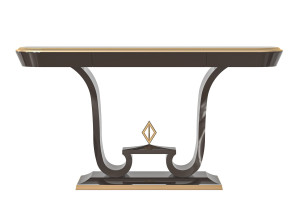 Деревянная прямоугольная консоль