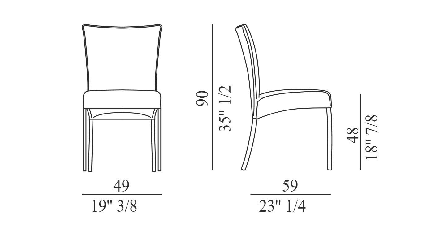 Мягкий стул EFORMA Alessia ARCH-00150459 - Вид №7