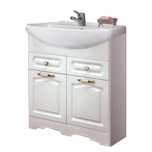 Тумба Классика Эрика 70 ольха белая 12263 с раков. ERICA ERI70 1 (S-UM-ERI70/1/2)