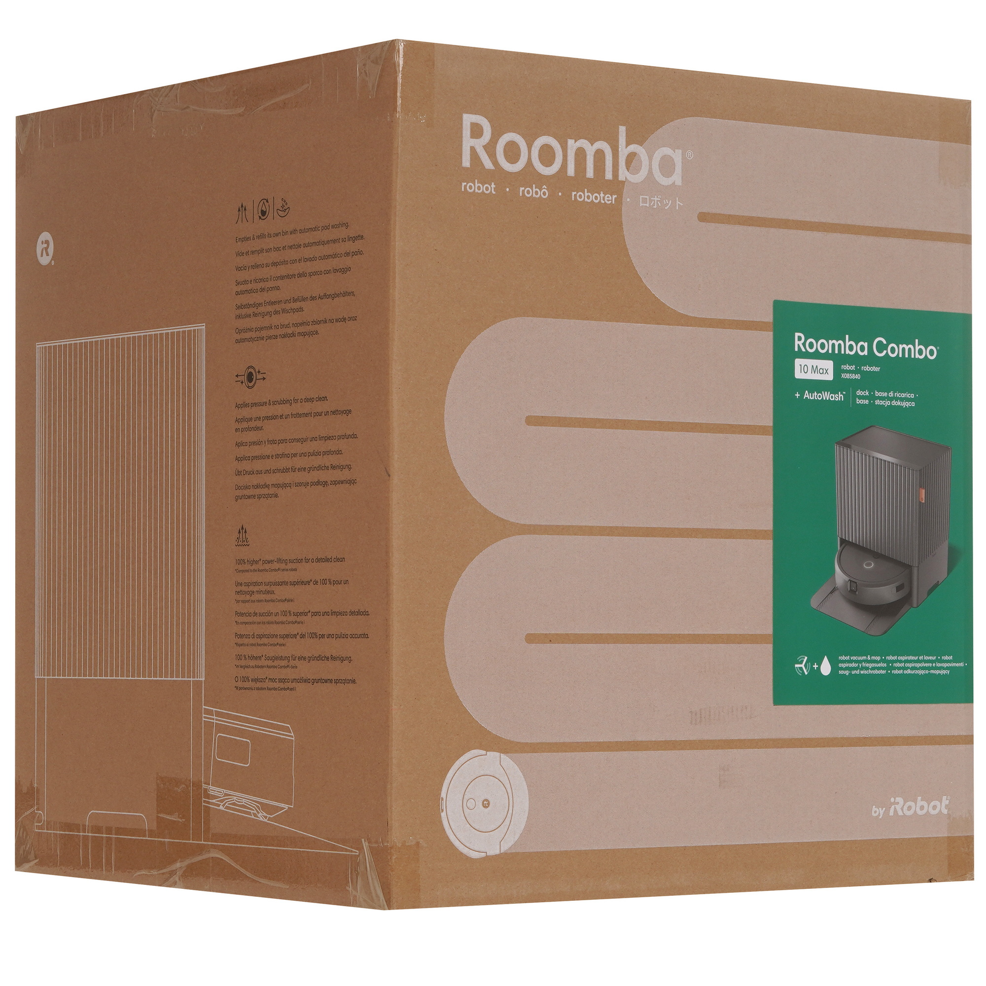 9290968 Робот-пылесос iRobot Roomba COMBO 10 MAX черный STDN-0145579 - Вид №9