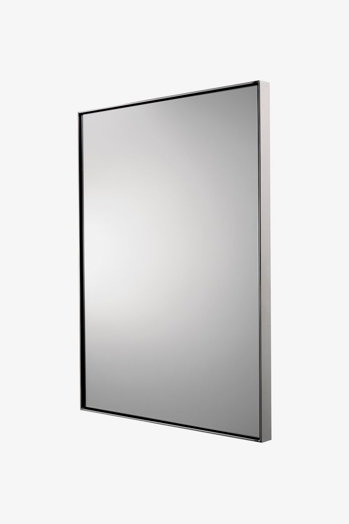 OPMR32 Прямоугольное настенное стационарное зеркало Opus Metal 25 "x 32 1/2" x 1 1/2 " Waterworks