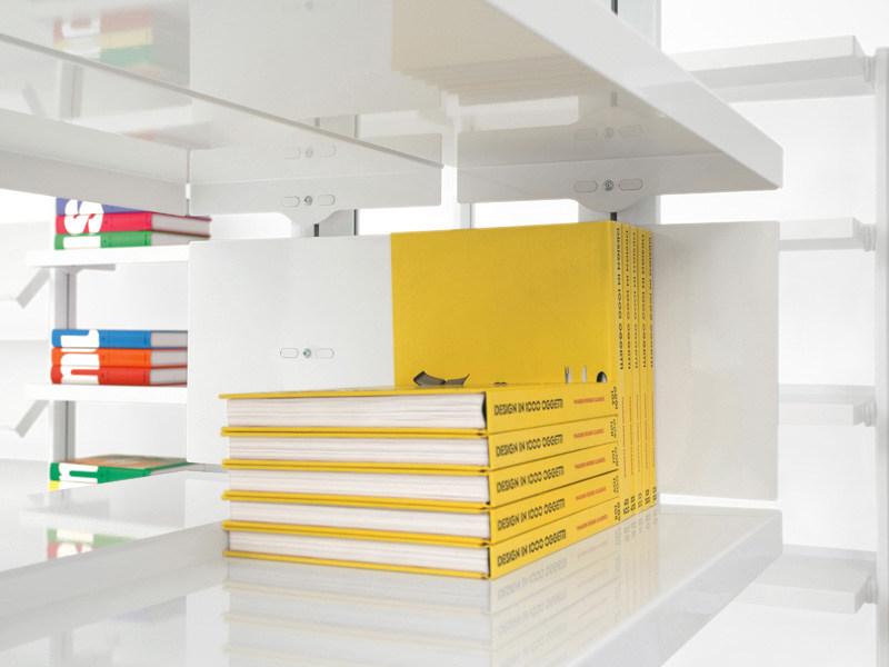 Diemmebi Модульный открытый книжный шкаф из листового металла Backup sun-id-1444426 - Вид №3