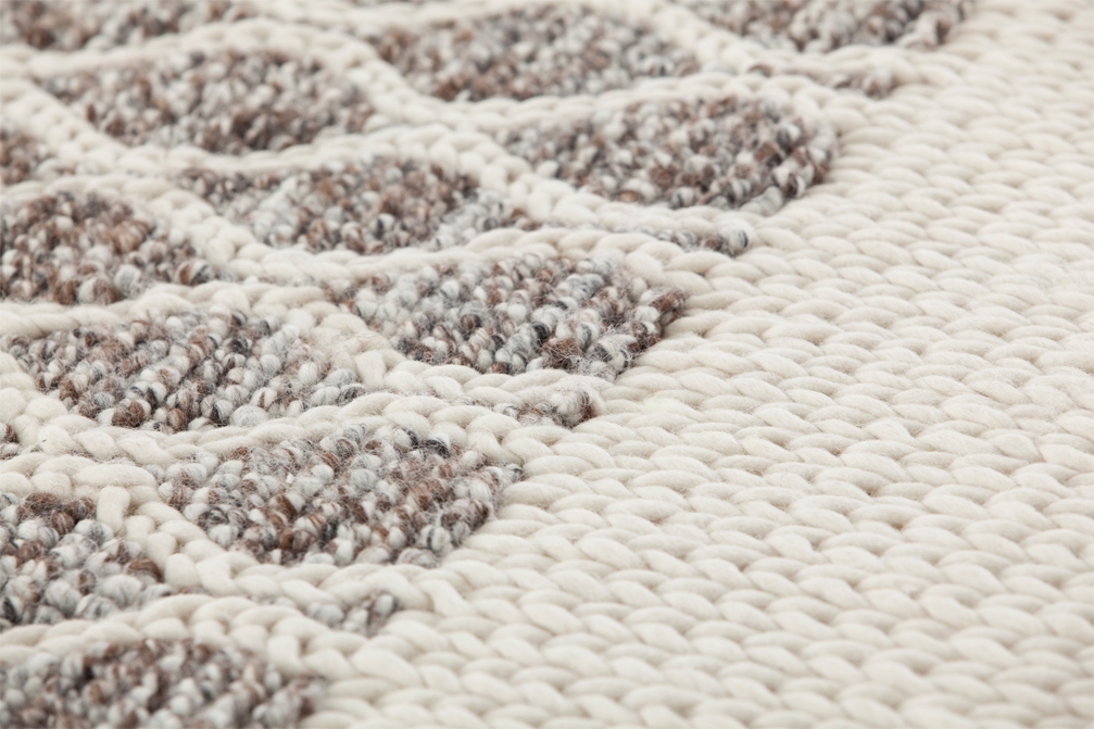 070824 Ковер Rhombus Ivory 160x250 GAN Mangas Space  - Вид №1