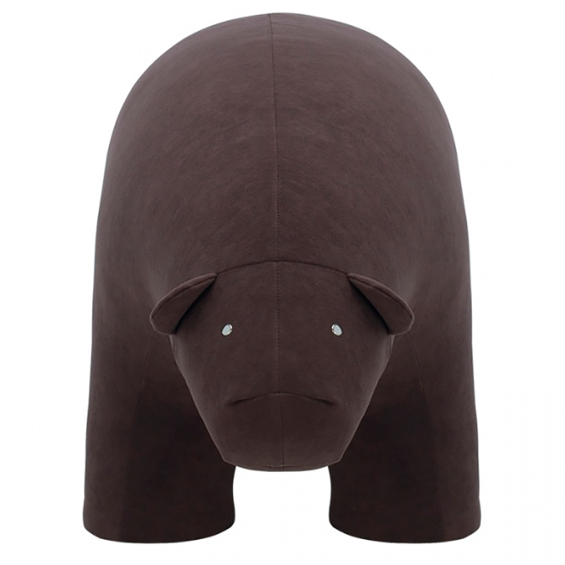 Пуфик детский коричневый "Медведь" Bear, 85 см, ткань Omega 22 LESET  00-3833165 Коричневый Santreyd  - Вид №3