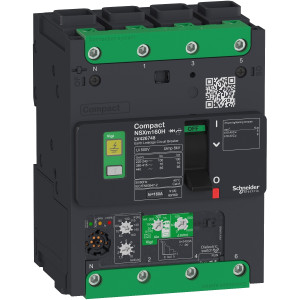 LV426725 Силовой автомат Compact NSX, 36кА, 4P, 25А Schneider Electric