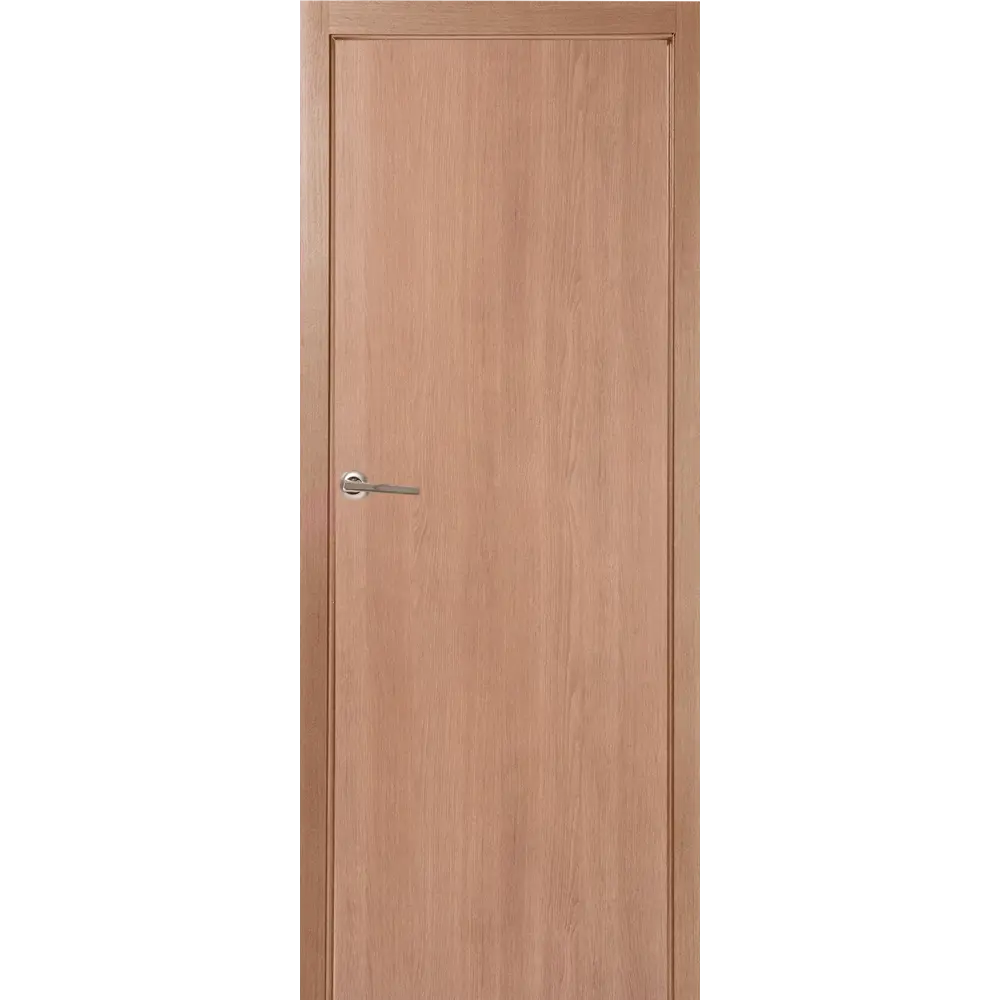 Дверь межкомнатная глухая 60x200 см ламинация цвет дуб селект МАРИО РИОЛИ STLM-2149704