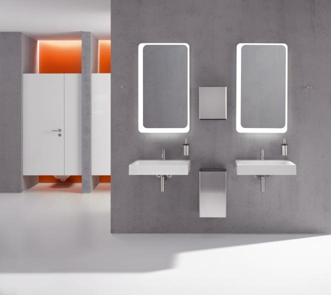 162.06.11040 Дозатор мыла с держателем HEWI Spenderprodukte  - Вид №3