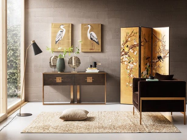 Прямоугольная консоль из шпона с ящиками KARE Design Осака ARCH-00123024 - Вид №7