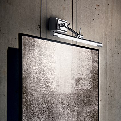 Подсветка для картин Ideal Lux Mirror-51 AP60 Cromo IDEAL LUX  109404 Хром  - Вид №1