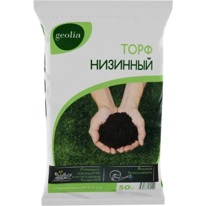Торф Geolia низинный 50 л 87225293 STLM-2079195
