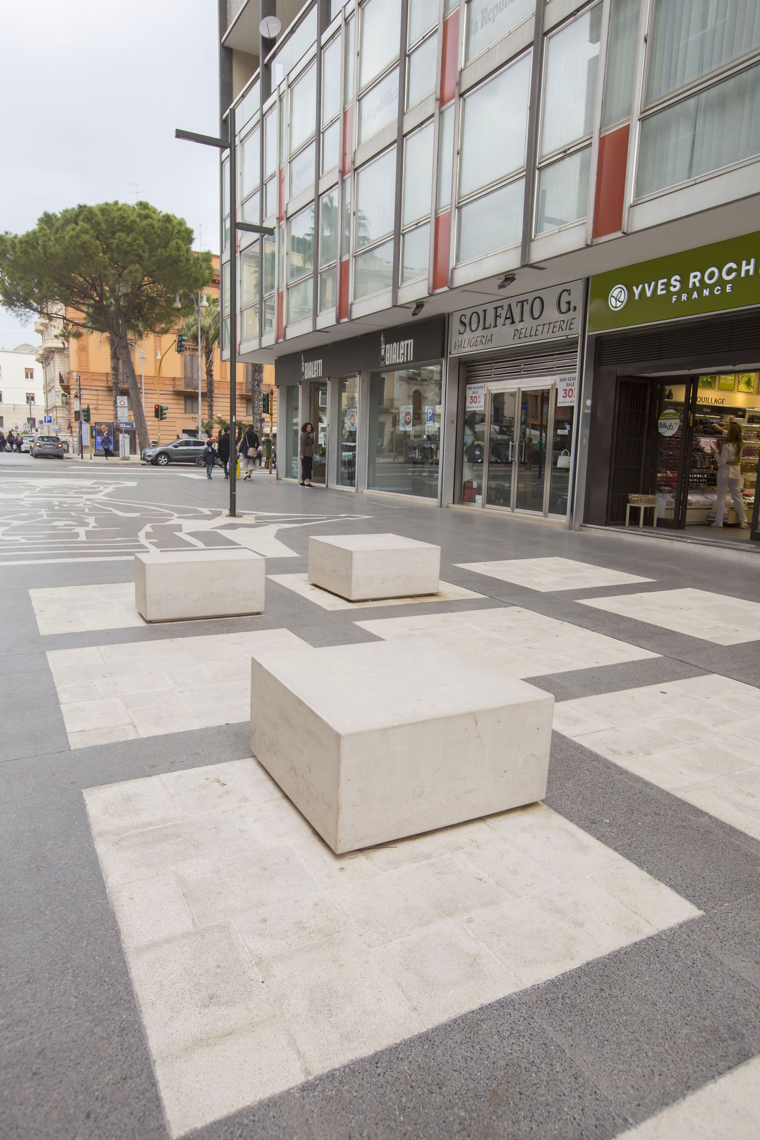 Сидение на открытом воздухе Viscio Urban Design CUBIK ARCH-00026217 - Вид №1