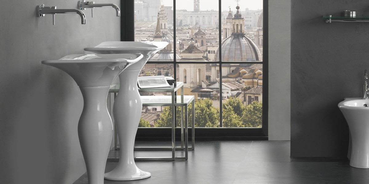 32FO Накладная раковина на столешницу  овальная Olympia Ceramica  - Вид №2