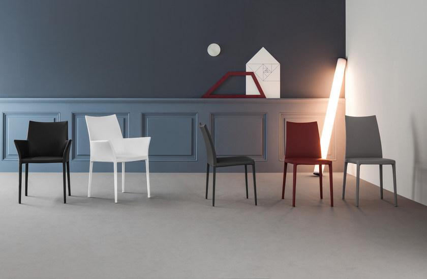 Bonaldo Кожаное кресло с подлокотниками Kayala sun-id-1368178 - Вид №2