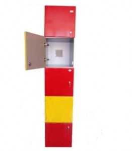 Шкаф четырехсекционный деление по горизонтали Sportpremier