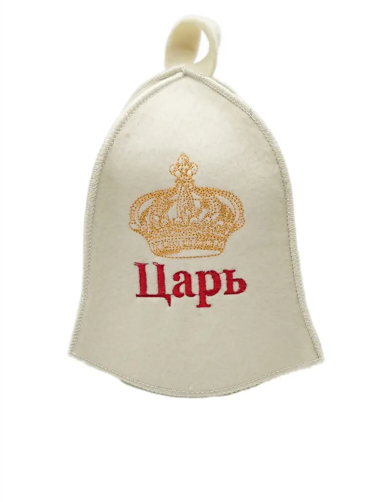 91216059 Шапка для бани Бацькина баня Царь 10009-ЛМ STLM-0987243