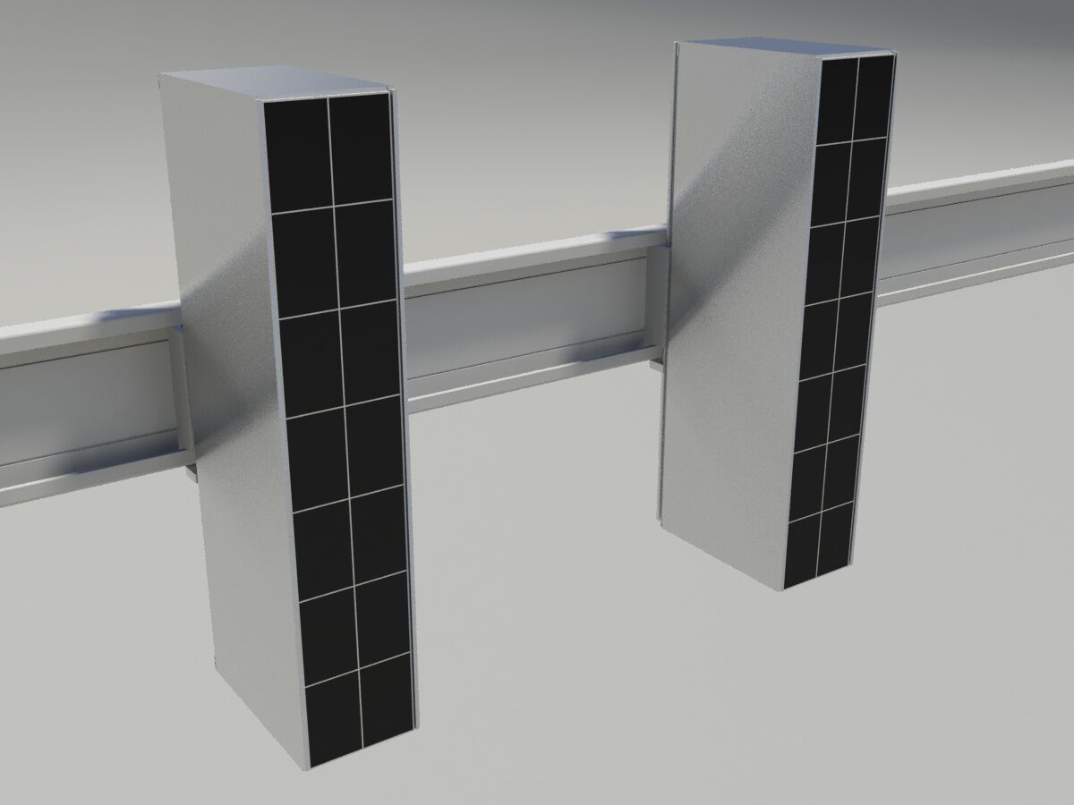 Эстетические фасады экранирующие фасады PACUR SYSTEM BLADE PHOTOVOLTAIC CELLS ARCH-00086479 - Вид №1
