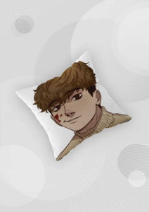 90710734 Декоративная подушка 5700-590444, 40x40 см, с принтом Убить сталкера (Killing Stalking) STLM-0349286 WOWMAKER