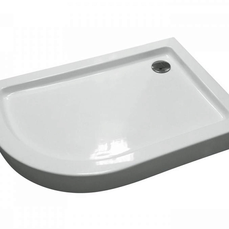 W54T-302R120W64 Twin Slide 120. Поддон для душ.уголка правосторонний 120x80 белый акрил AM.PM Orange 